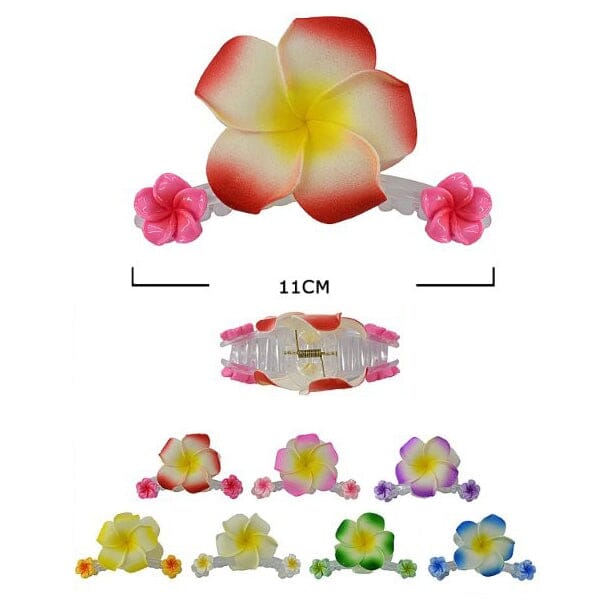 Flower Hair Claw Clip