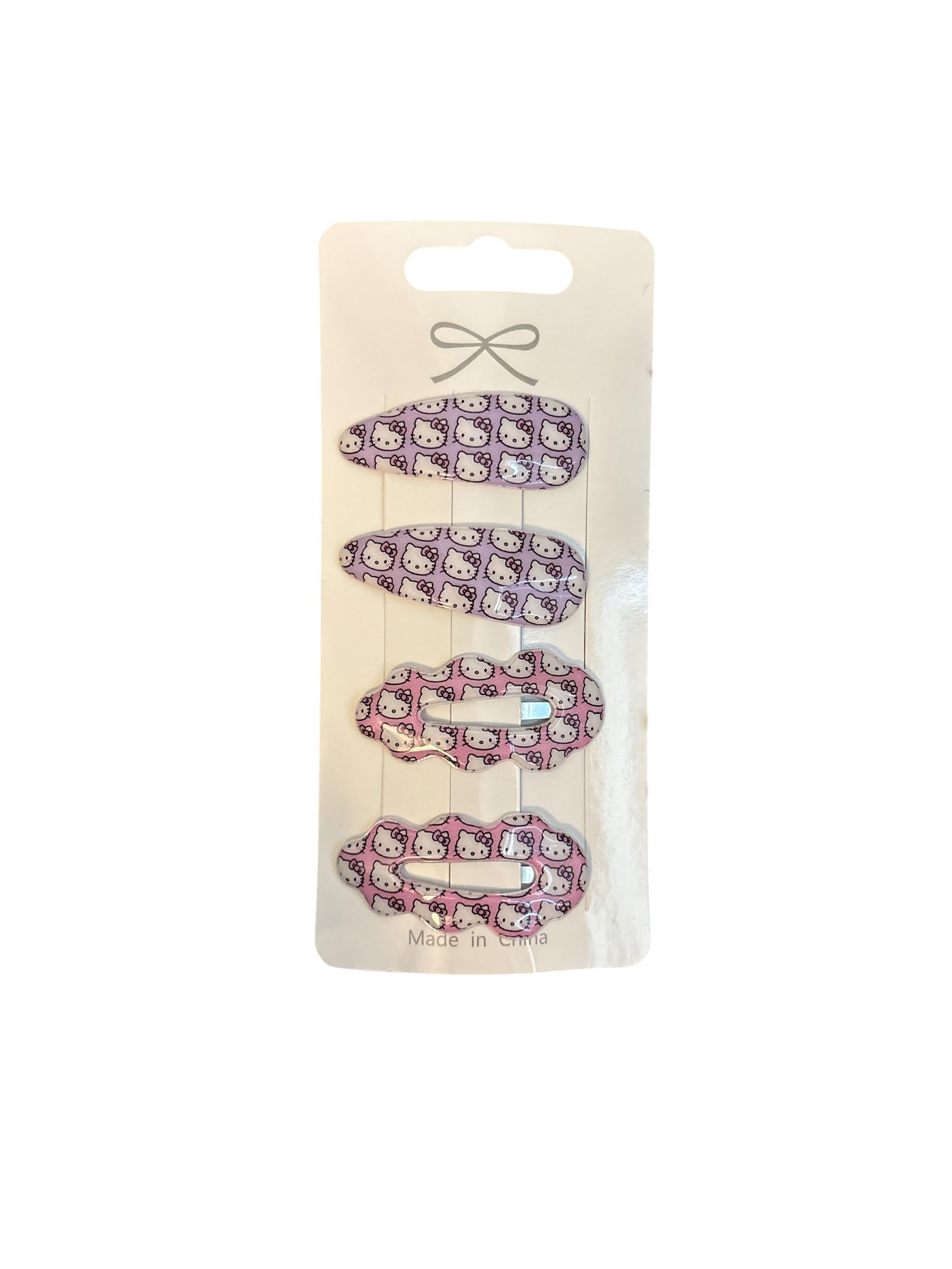Hello Kitty Snap Hair Clip Set