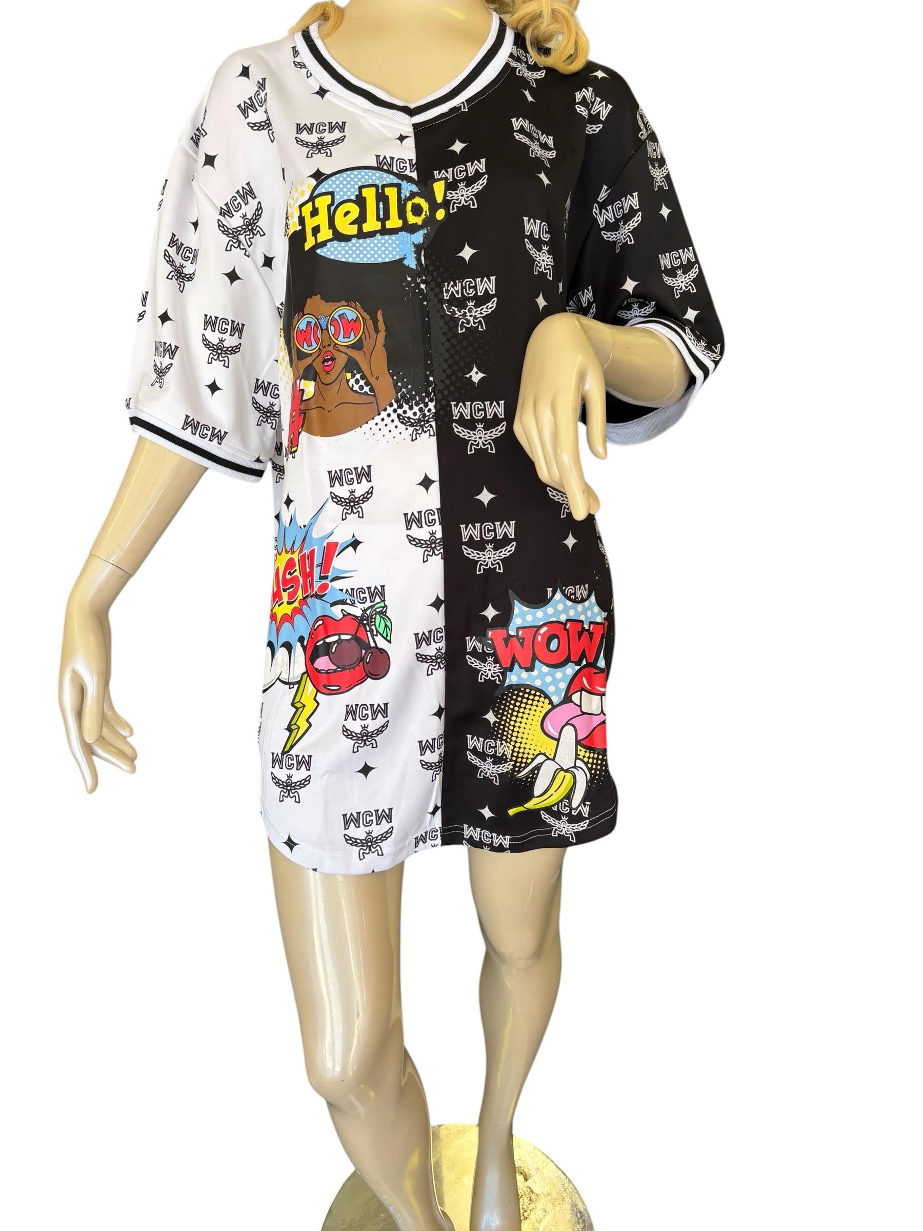 WCW Hip Hop Skater Allover Print