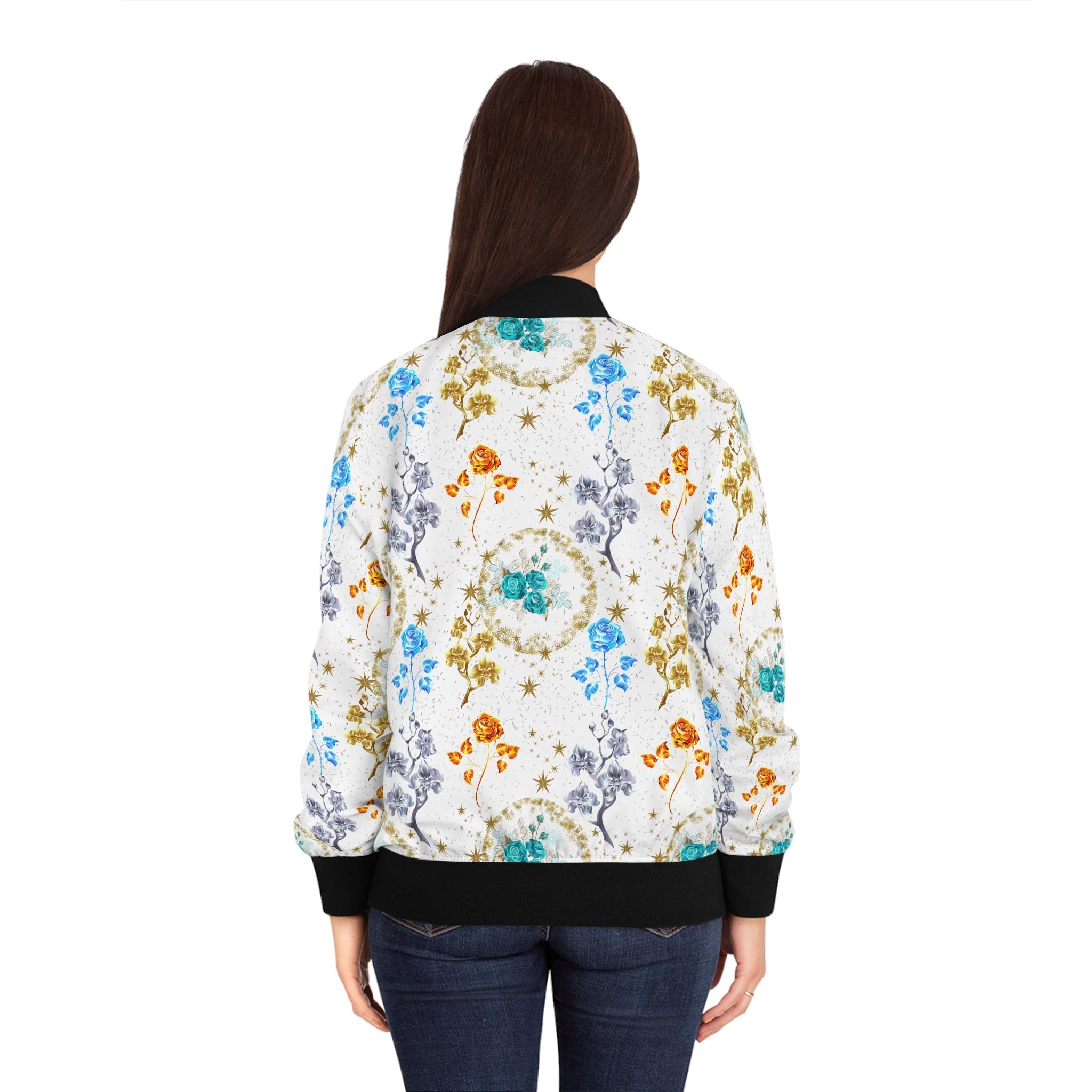 Copy of Blooms Women's Bomber Jacket (AOP)