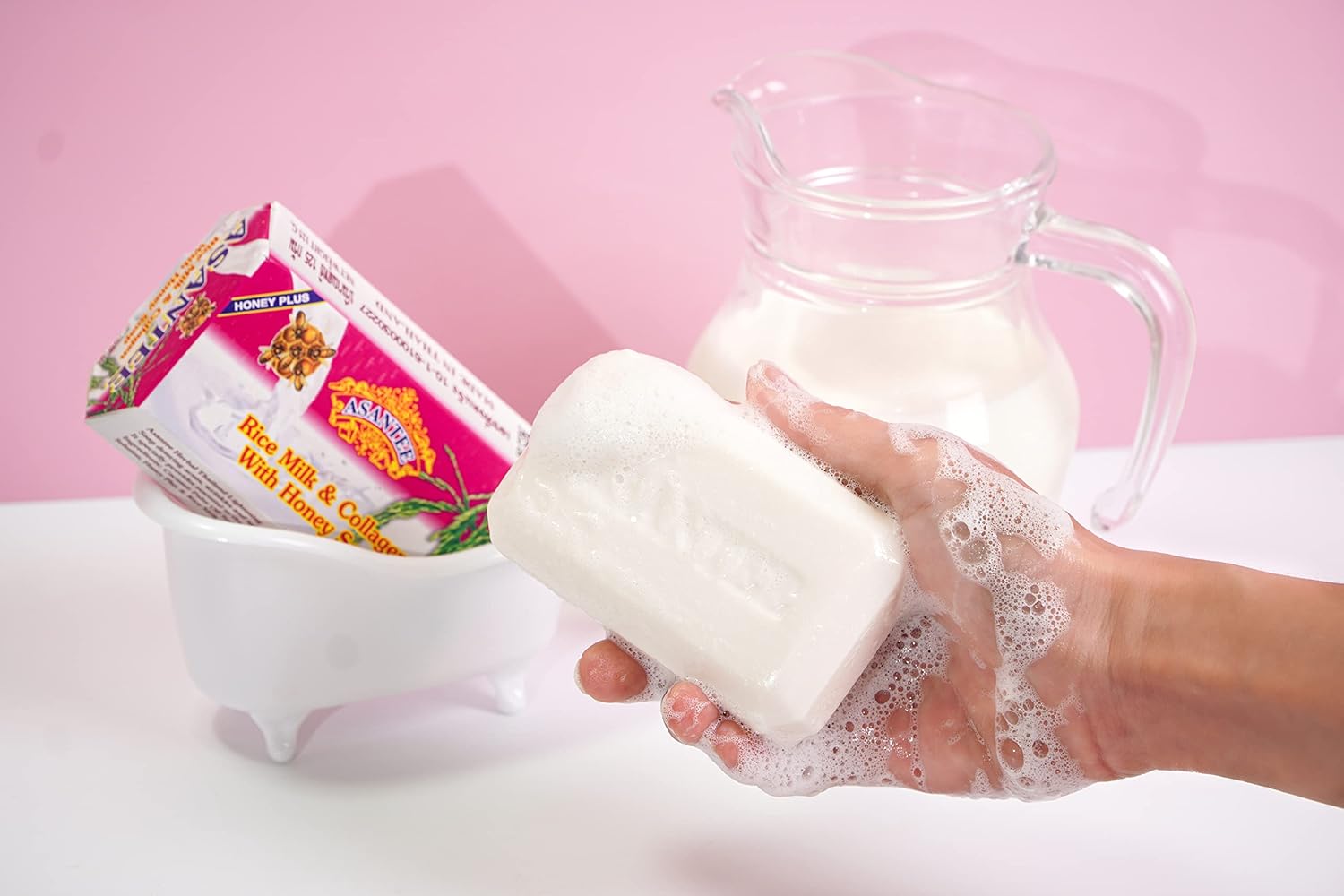 ASANTEE Rice Milk Soap