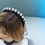 Velvet Pearl Headband