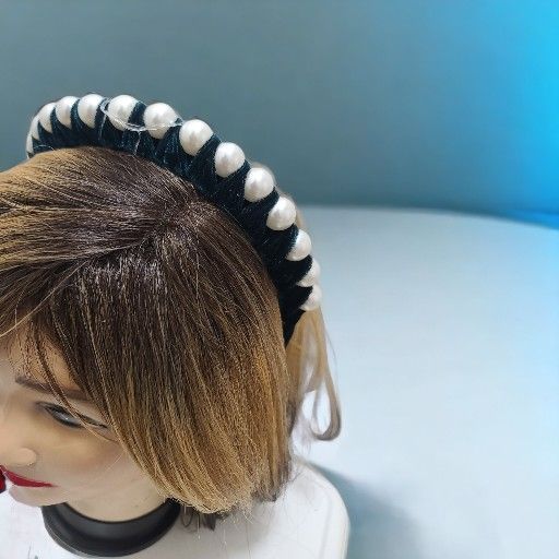 Velvet Pearl Headband