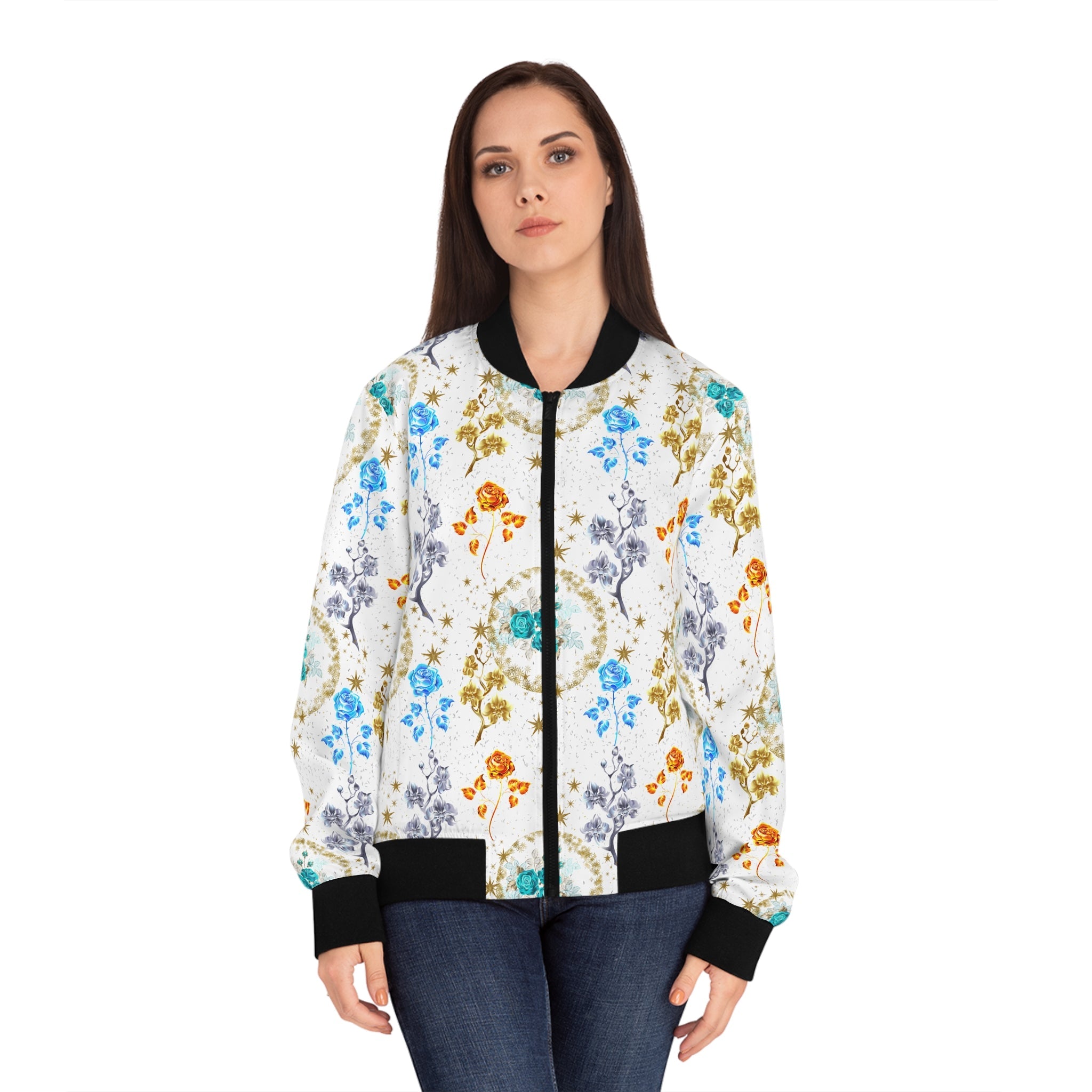Copy of Blooms Women's Bomber Jacket (AOP)