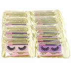 Geometric Faux Lashes: Define Your Gaze with Modern Artistry