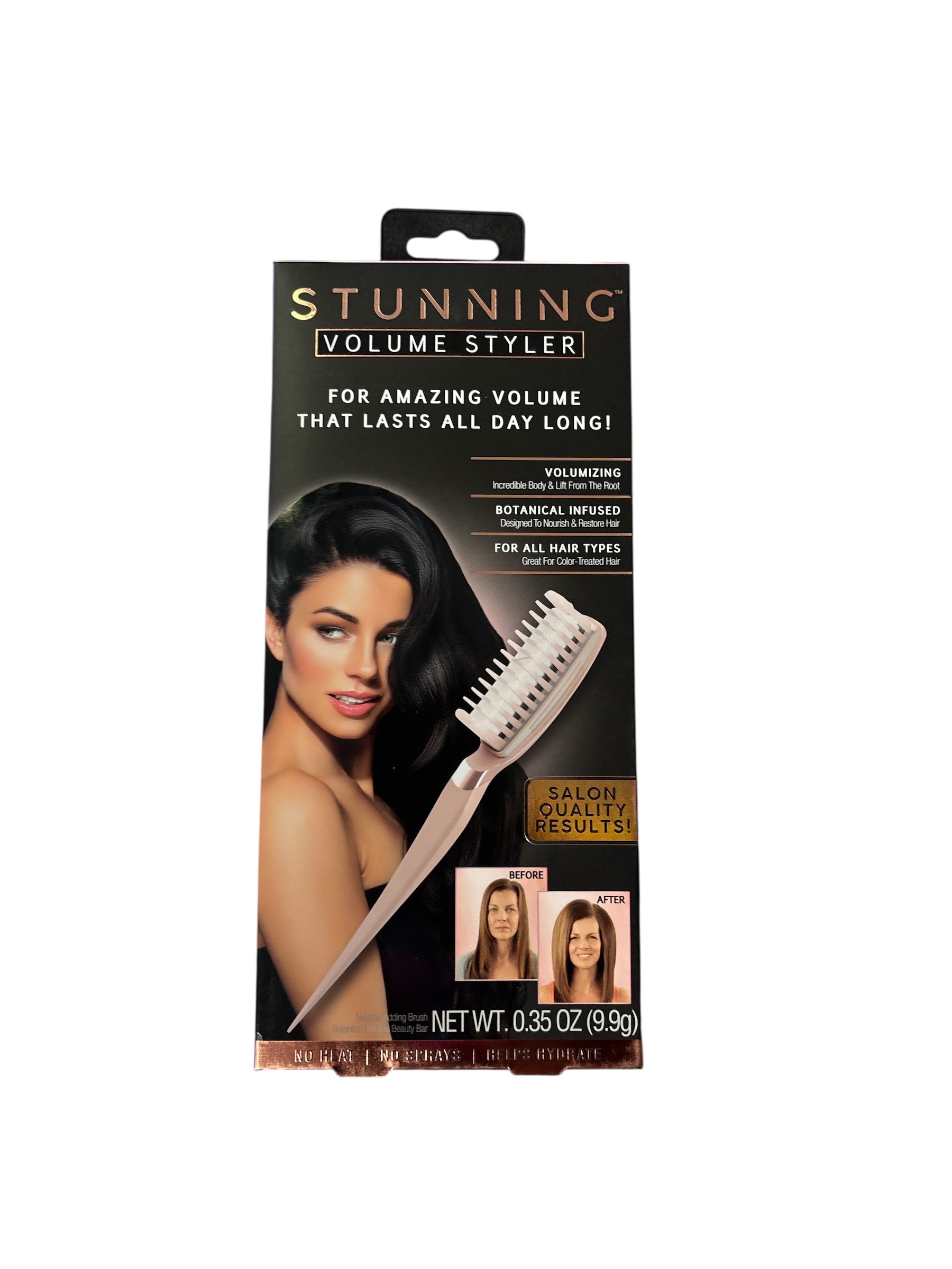 The Volumizing Hair Styler Brush Set with Botanical Beauty Bar & Travel Cap