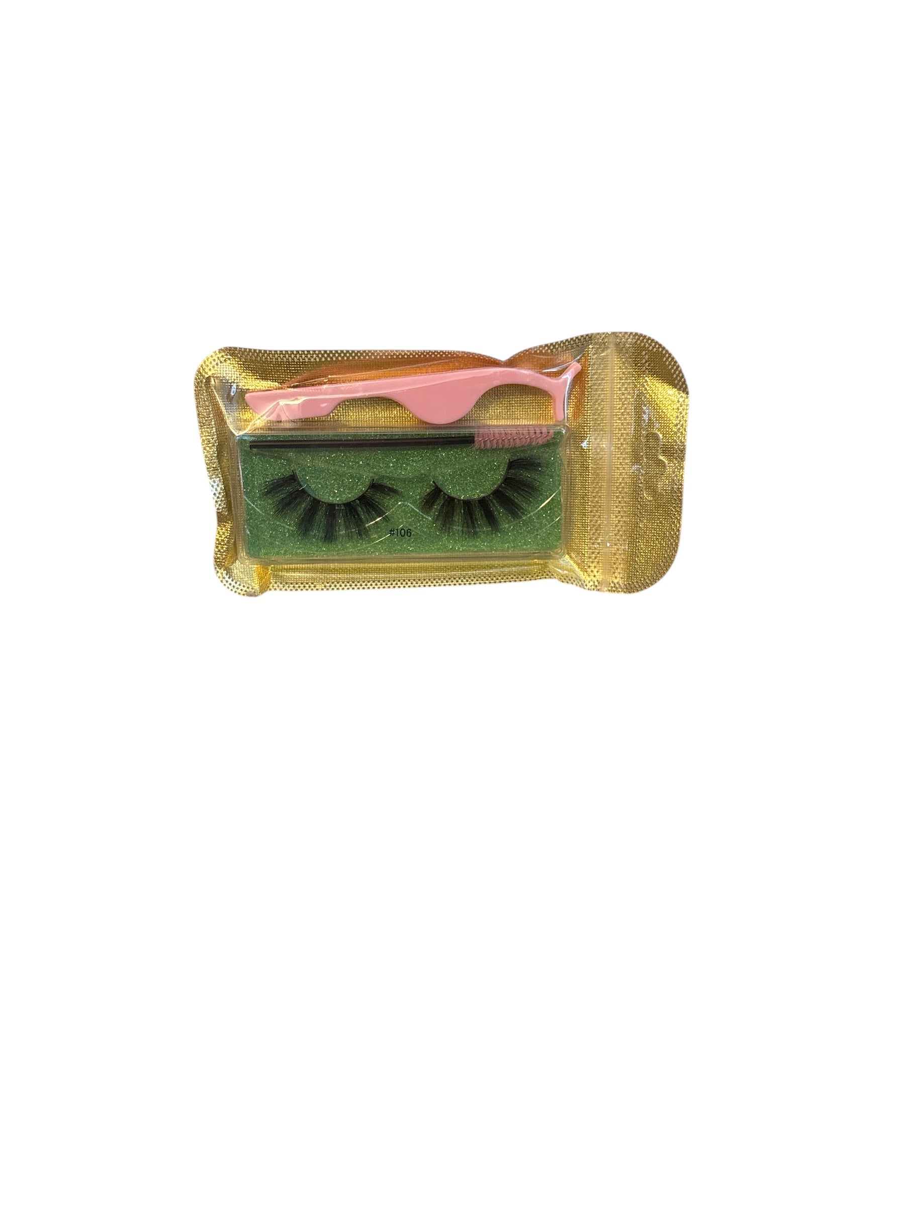 Geometric Faux Lashes: Define Your Gaze with Modern Artistry