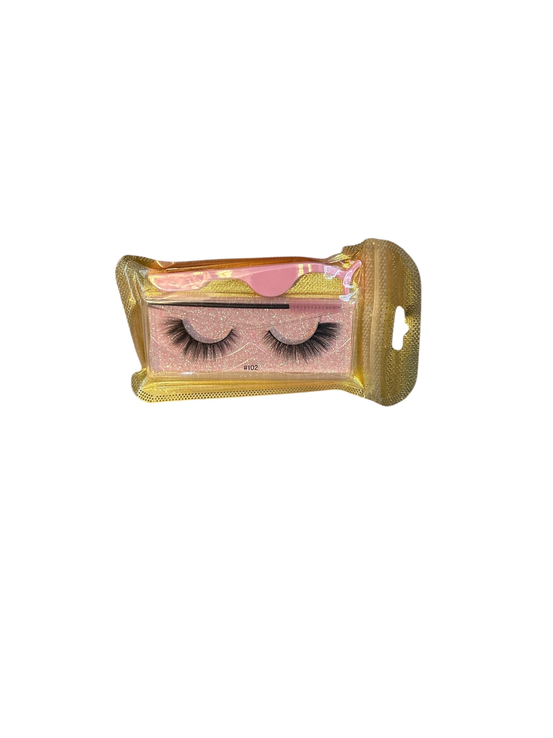 Geometric Faux Lashes: Define Your Gaze with Modern Artistry