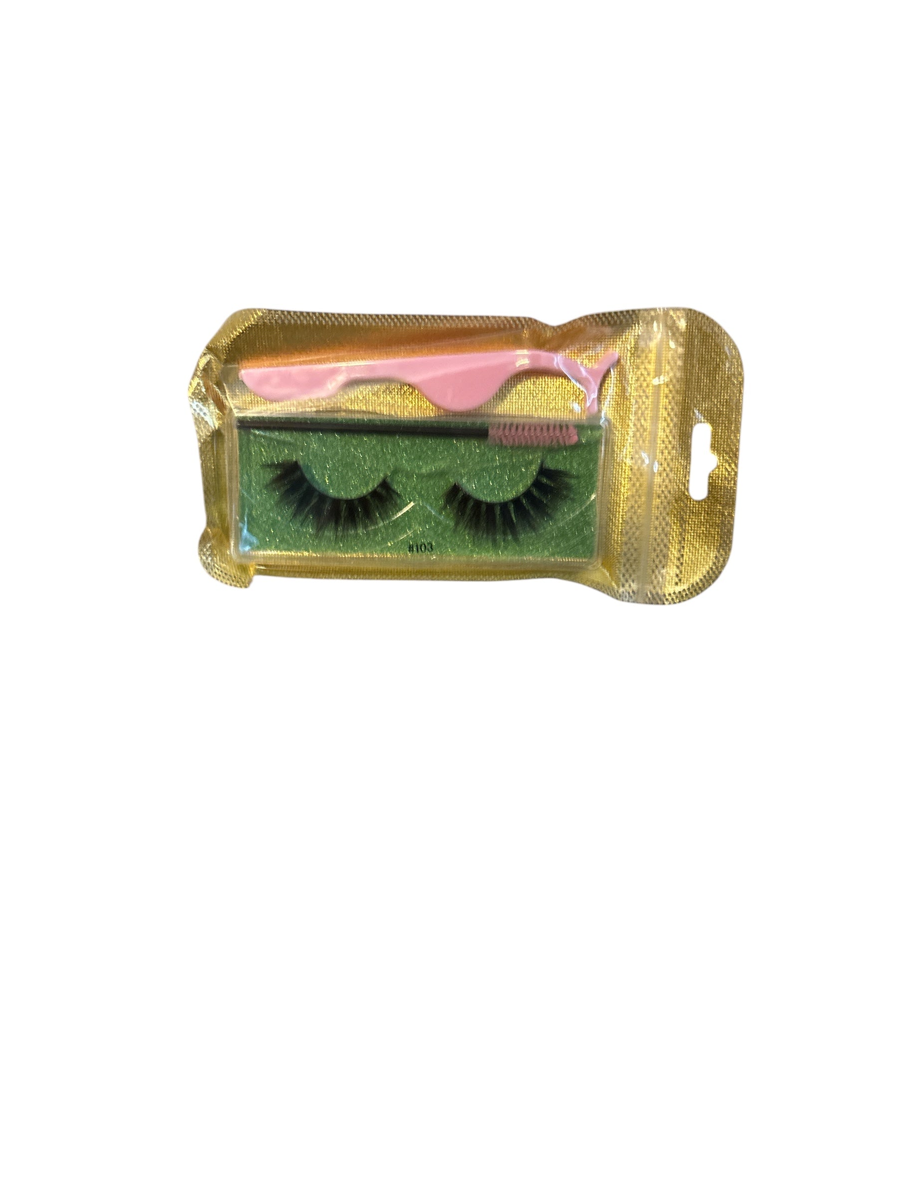 Geometric Faux Lashes: Define Your Gaze with Modern Artistry