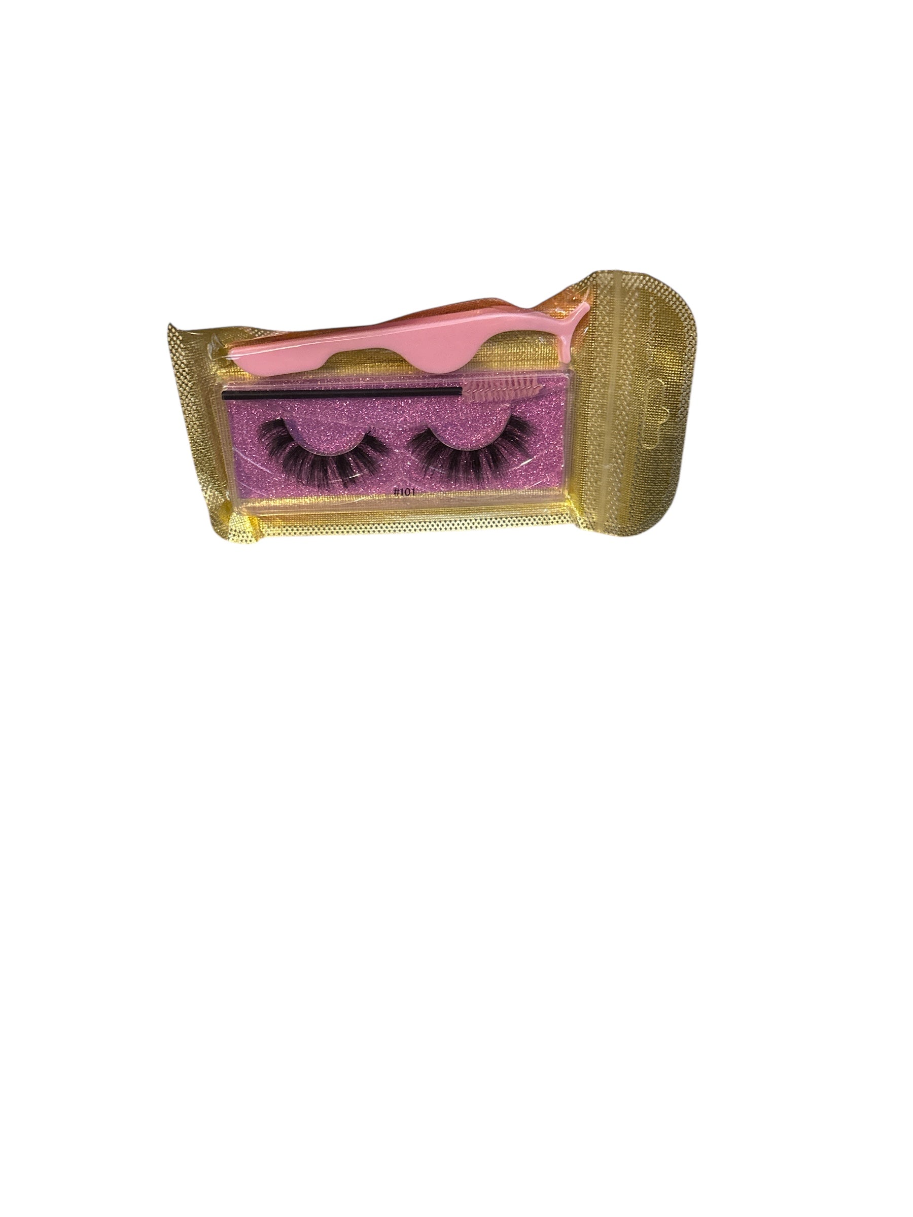 Geometric Faux Lashes: Define Your Gaze with Modern Artistry