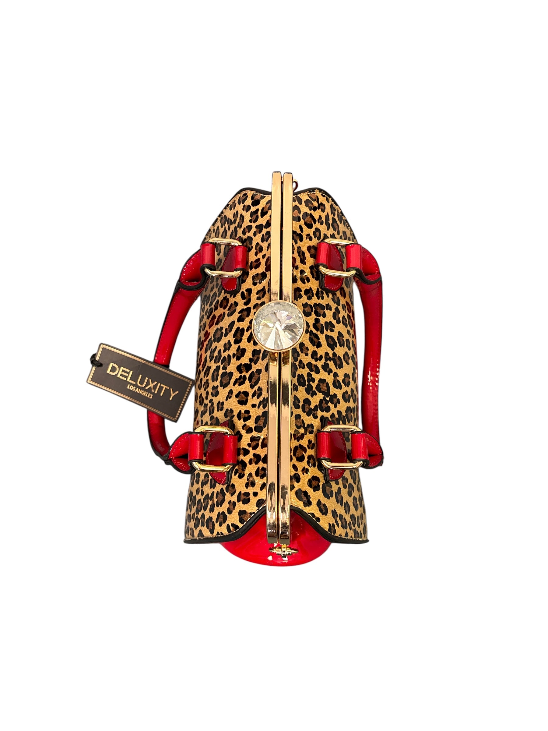 Leopard Print Purse Handbag