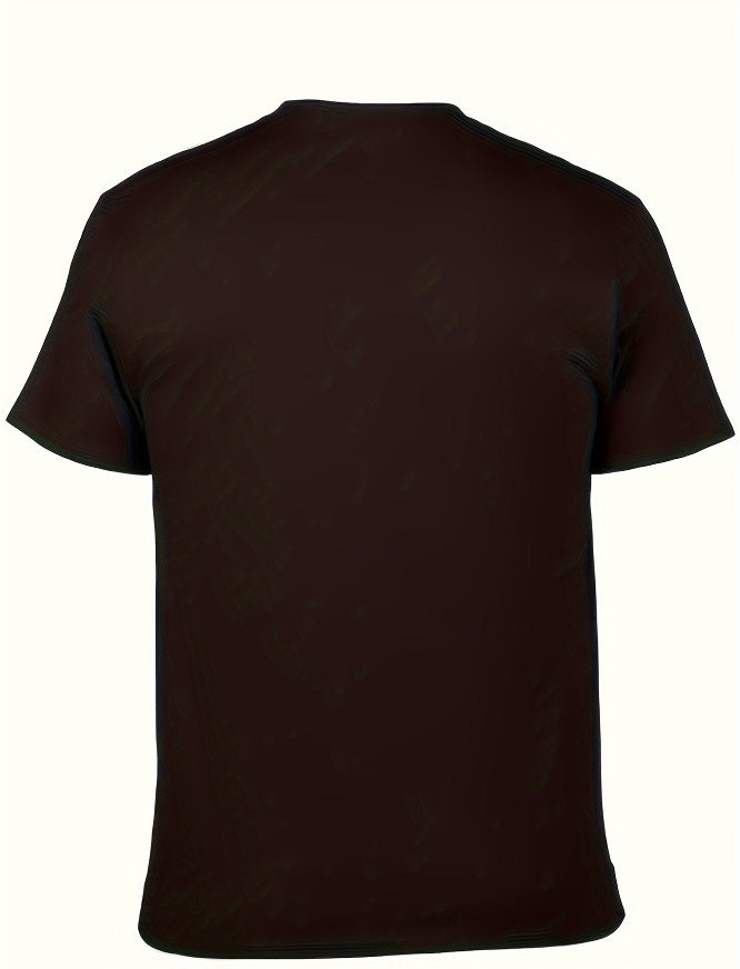 Boy Qian Handprint Casual Short-Sleeved Shirt