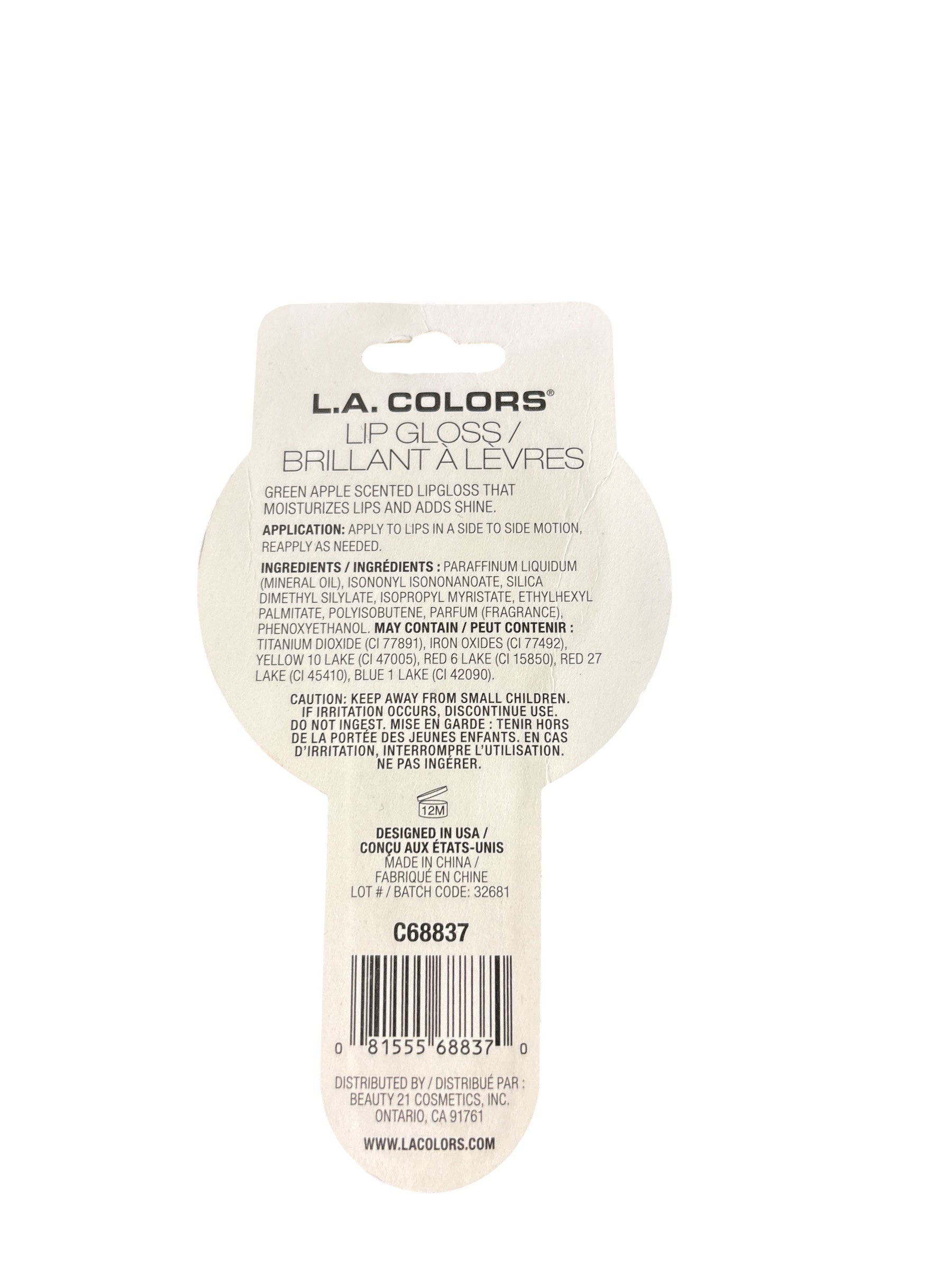 LA Colors lip Gloss