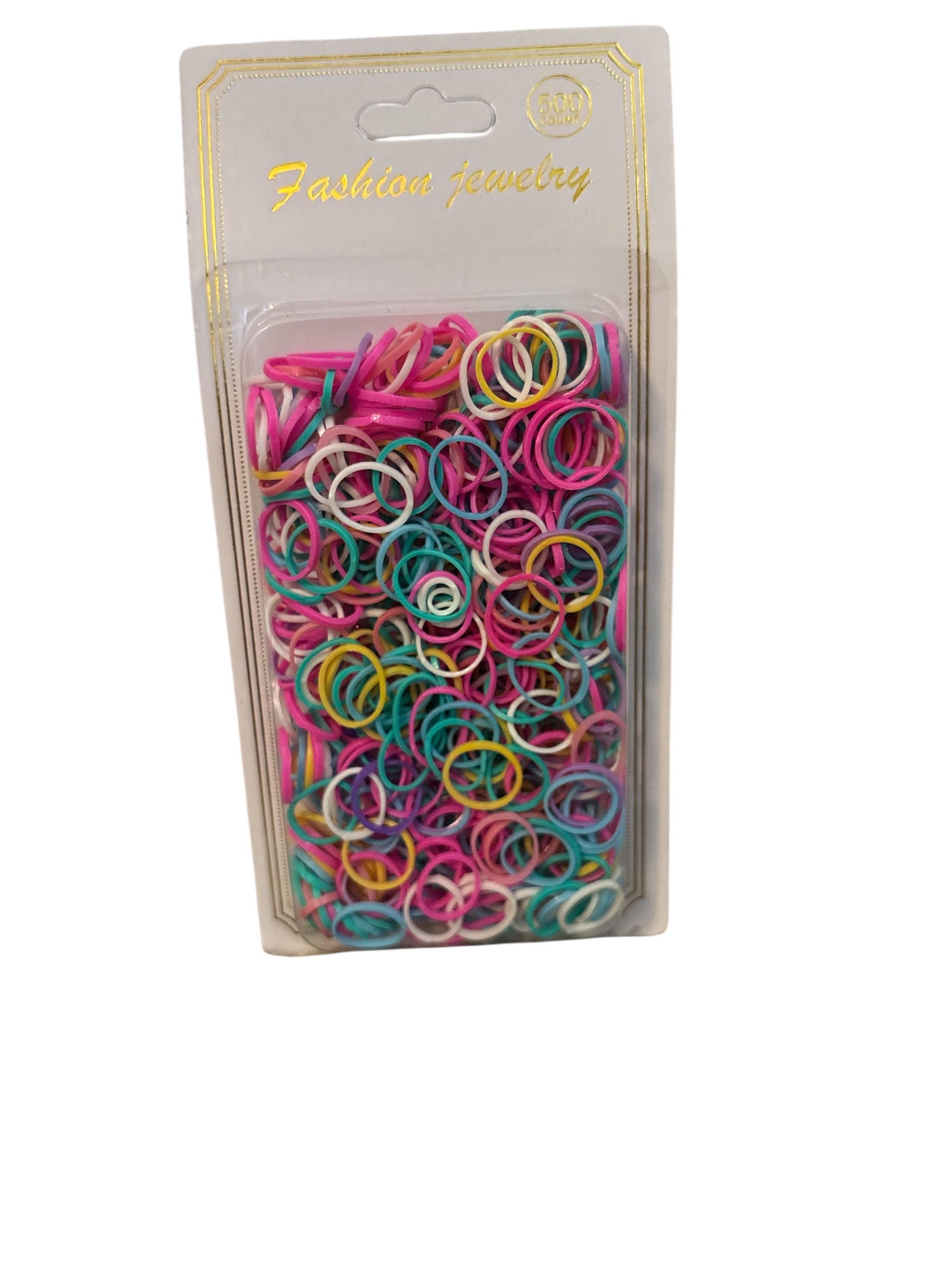 500 Pack Assorted Hair Ties