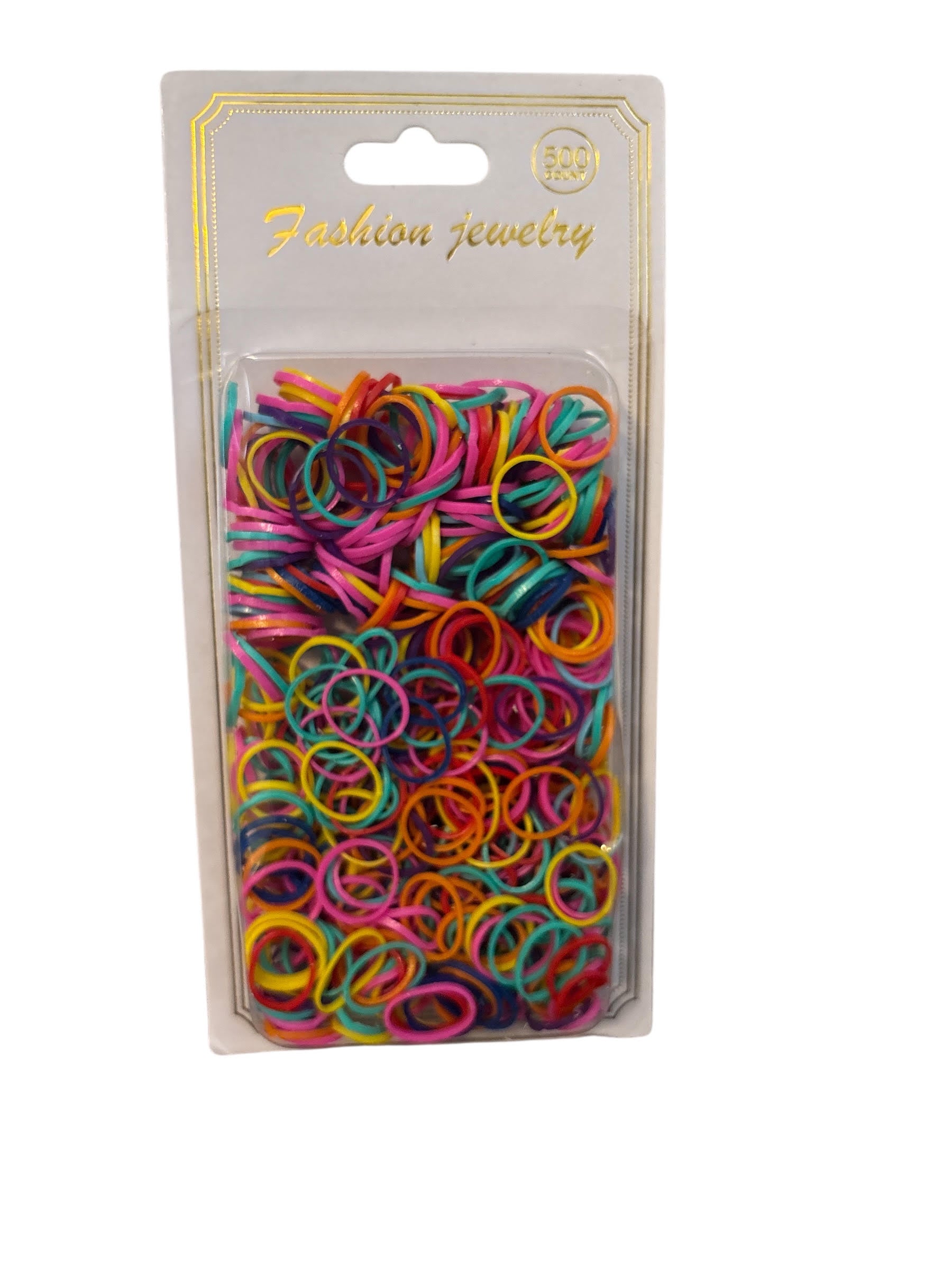 500 Pack Assorted Hair Ties