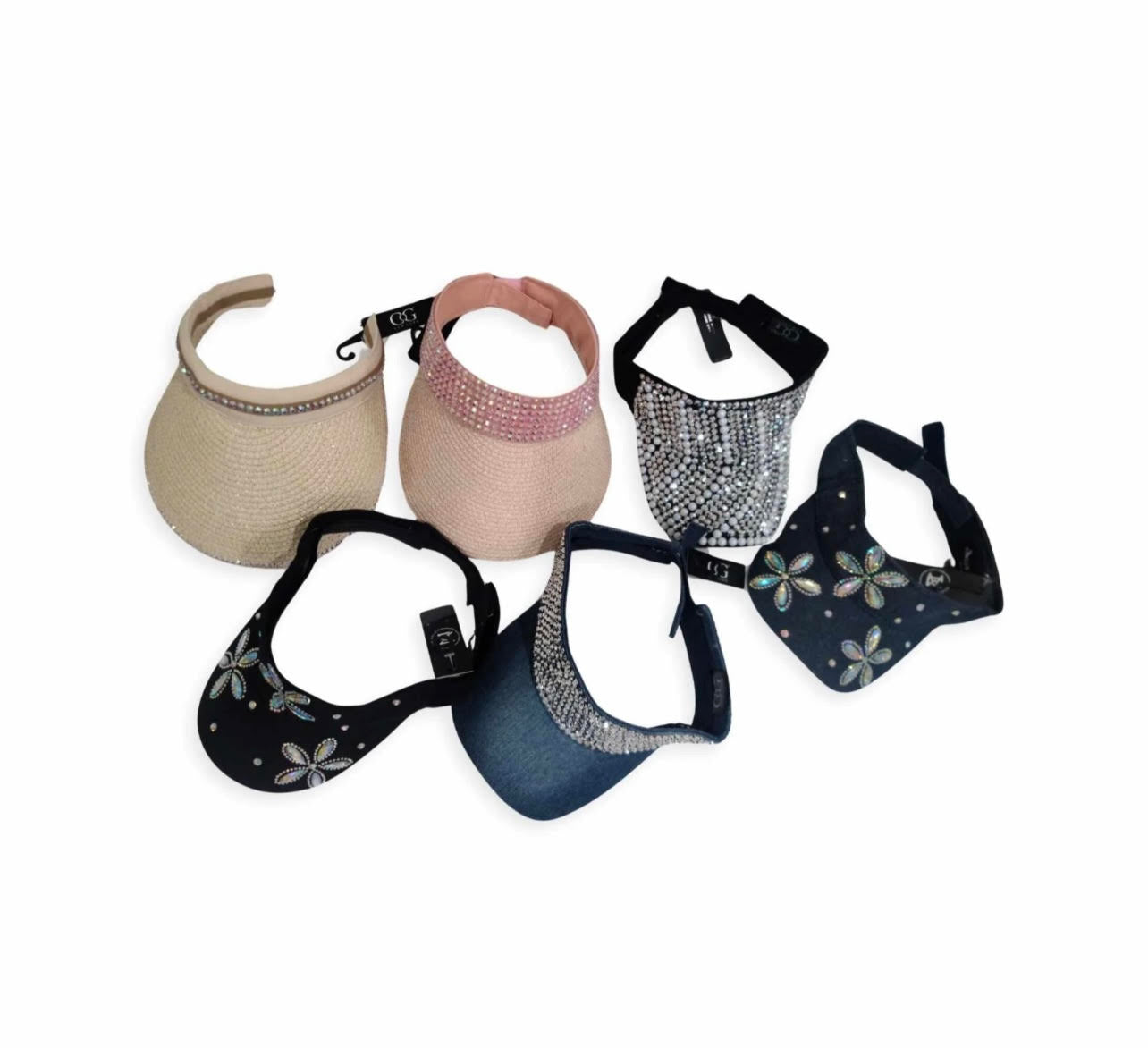 Fashion Women Shiny Rhinestone Hats