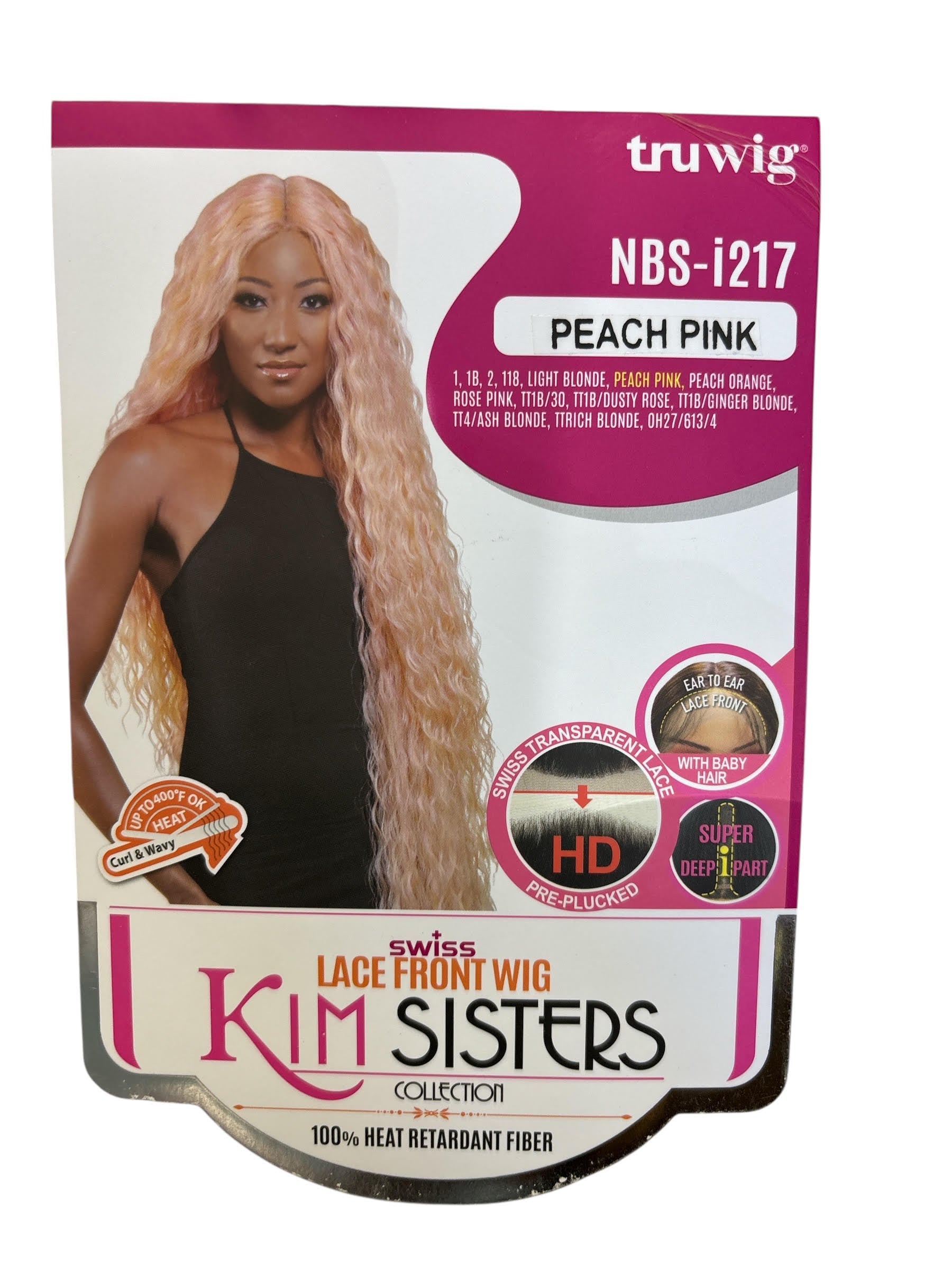 TRU WIG SWISS LACE FRONT WIG NBS-I217
