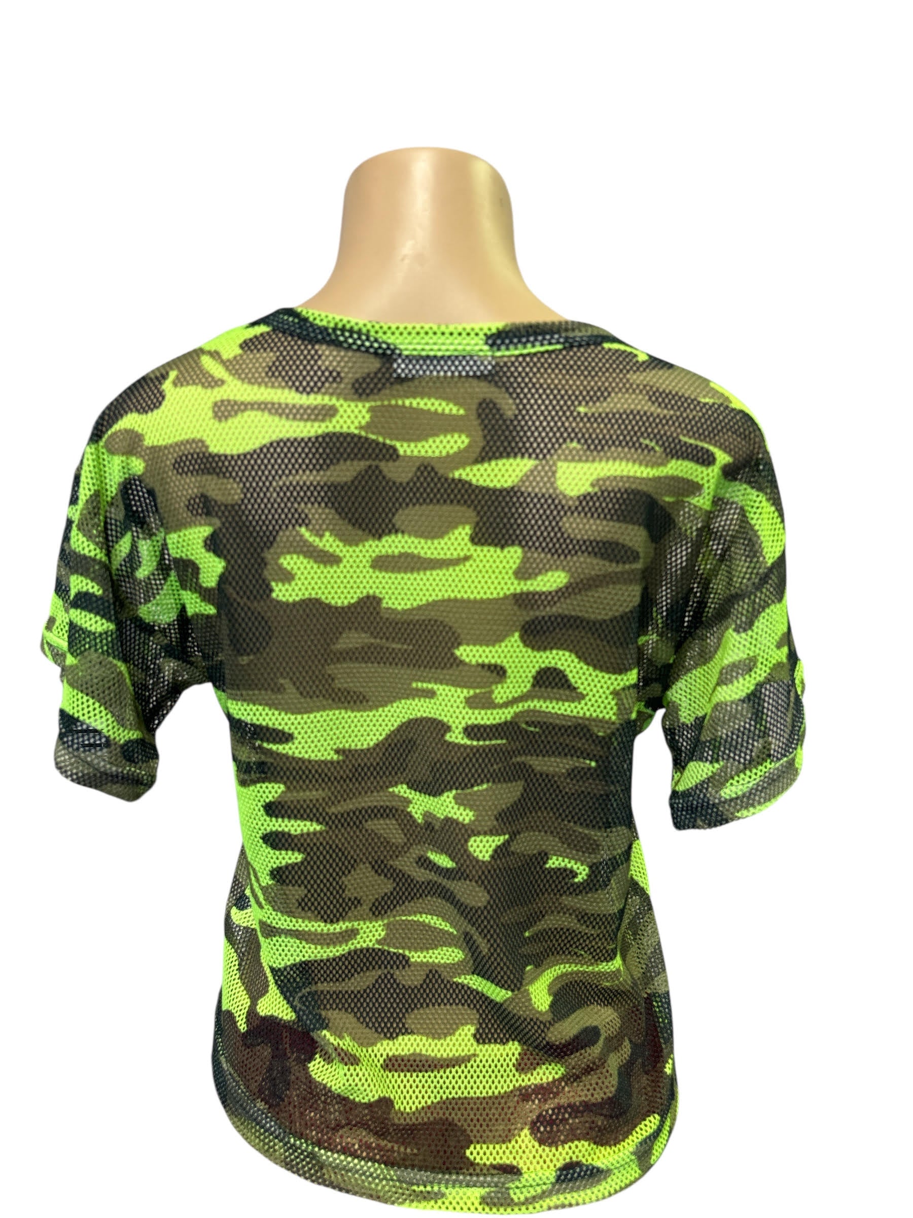 Neon Camouflage Mesh T-shirt or Performance Shirt