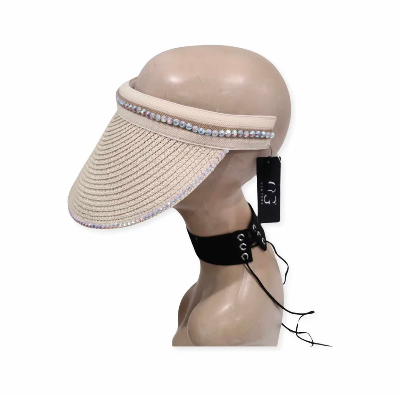 Fashion Women Shiny Rhinestone Hats