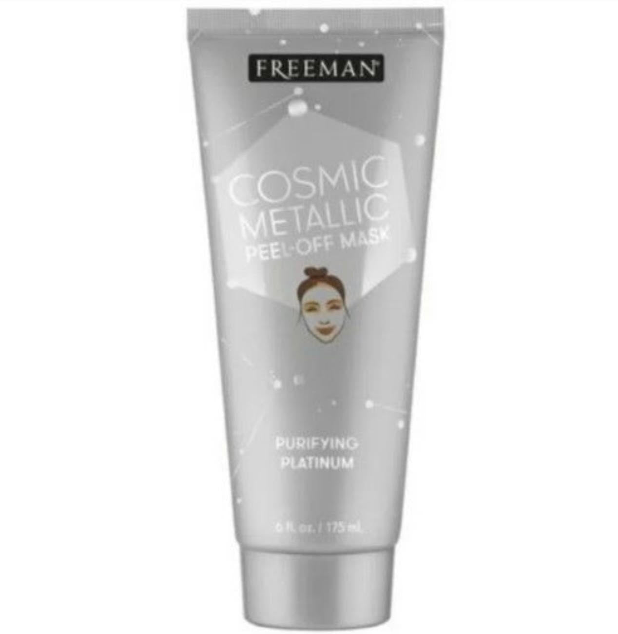 Freeman Cosmic Metallic Peel-Off Mask | Purifying Platinum Face Mask