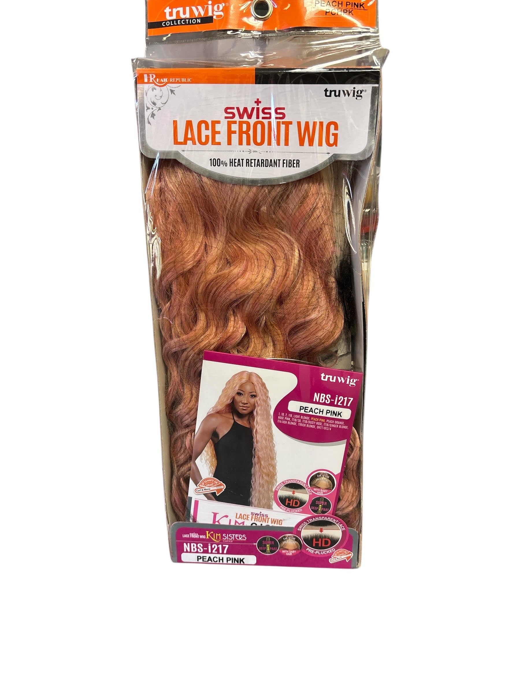 TRU WIG SWISS LACE FRONT WIG NBS-I217