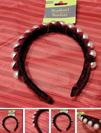 Velvet Pearl Headband