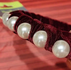 Velvet Pearl Headband