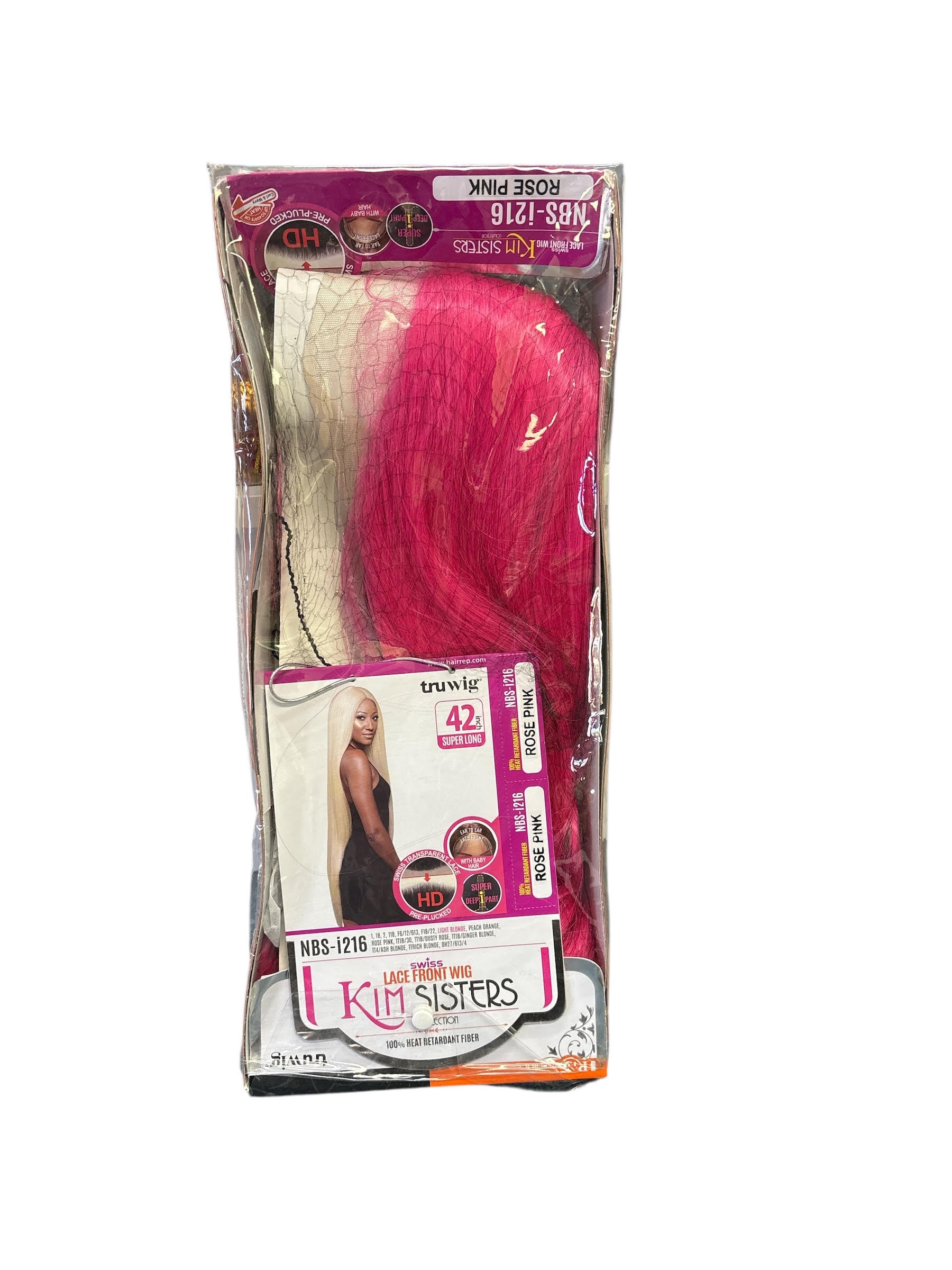 TRU WIG SWISS LACE FRONT WIG NBS-I217