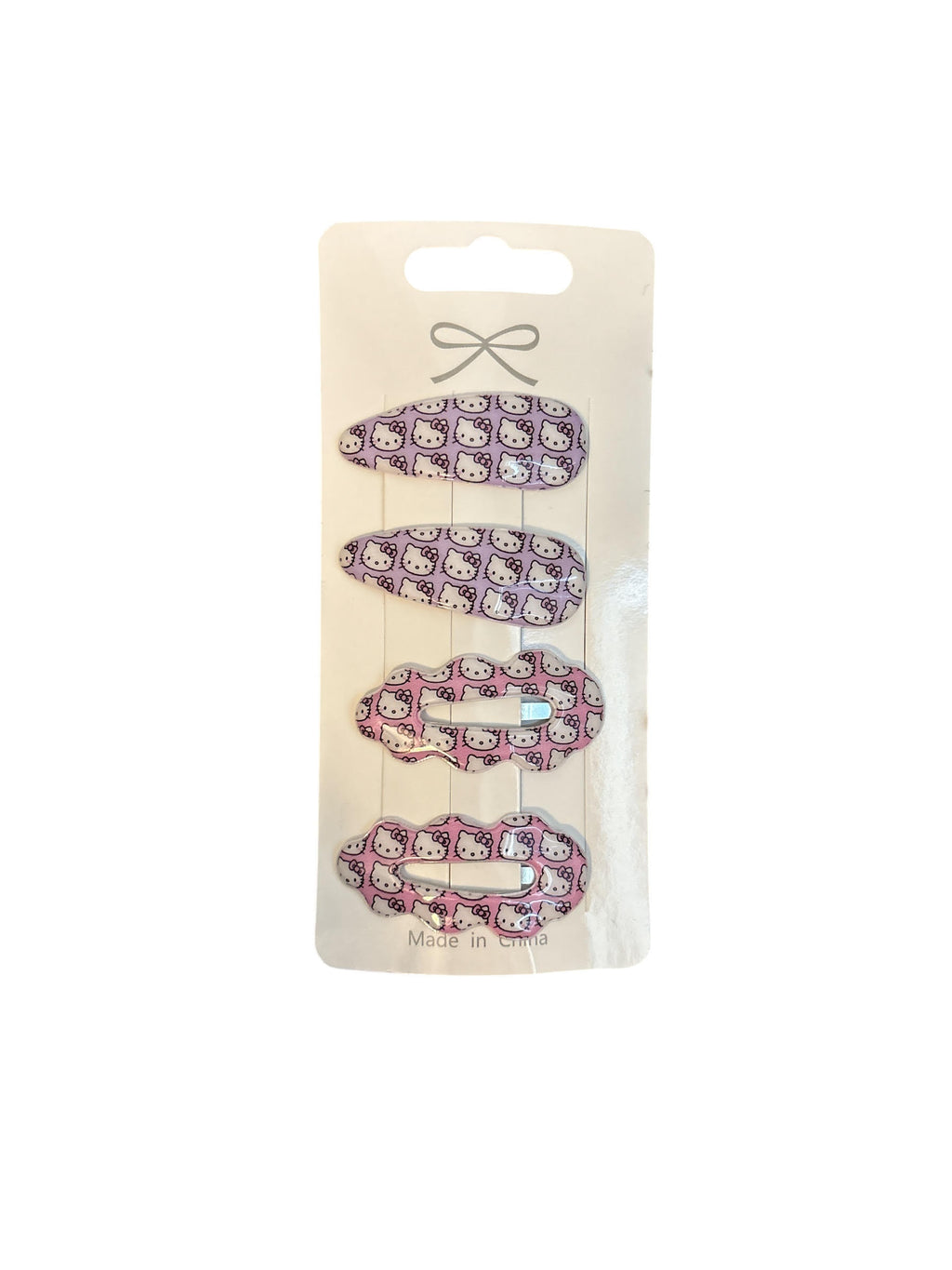 Hello Kitty Snap Hair Clip Set