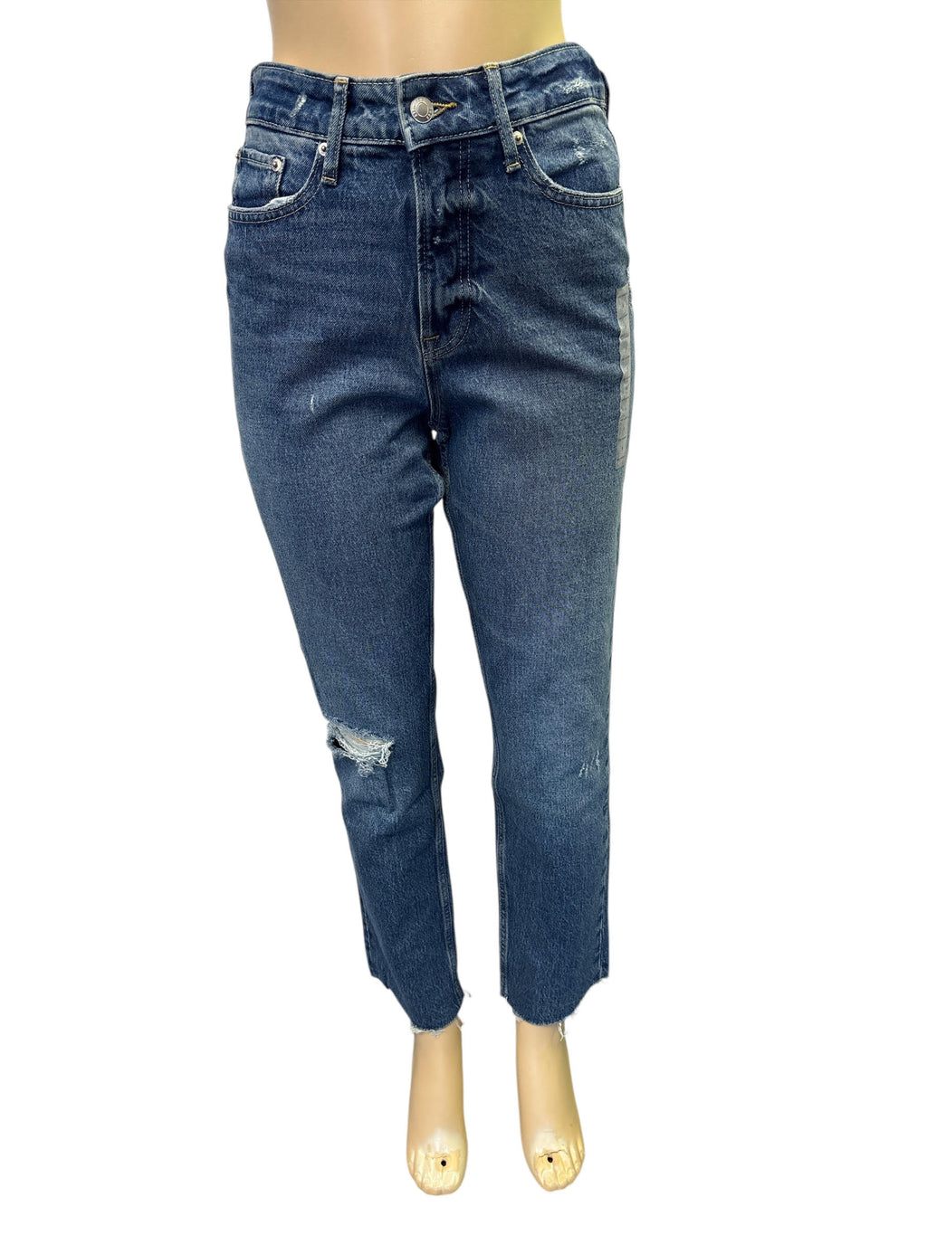 Super High-Rise Straight Jeans