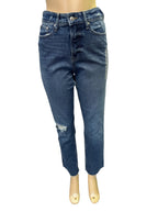 Super High-Rise Straight Jeans