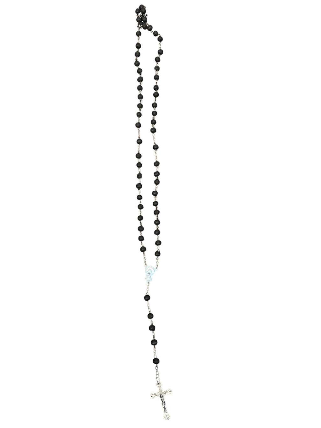 Red Rosary Beads Necklace