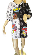 WCW Hip Hop Skater Allover Print