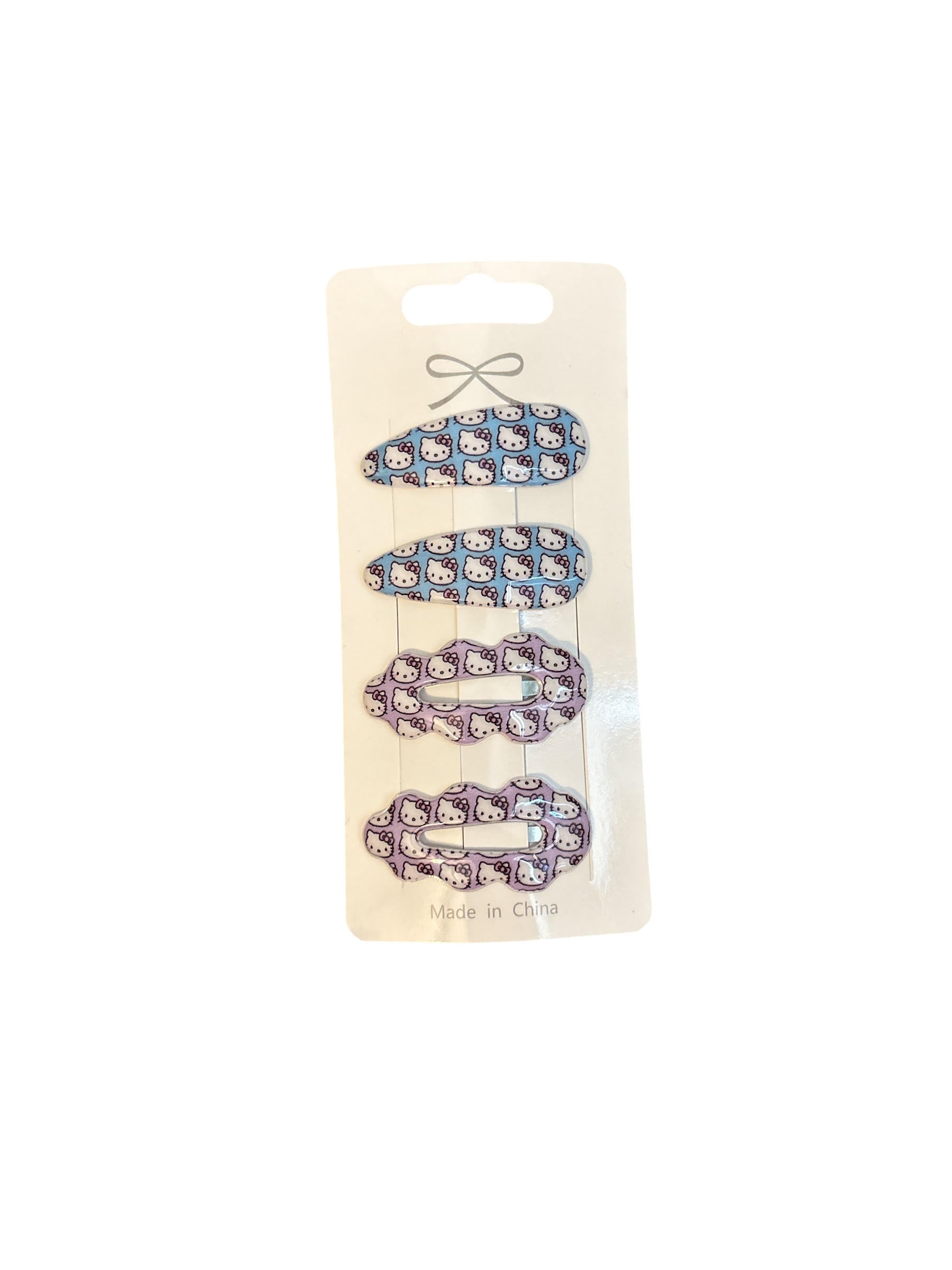 Hello Kitty Snap Hair Clip Set