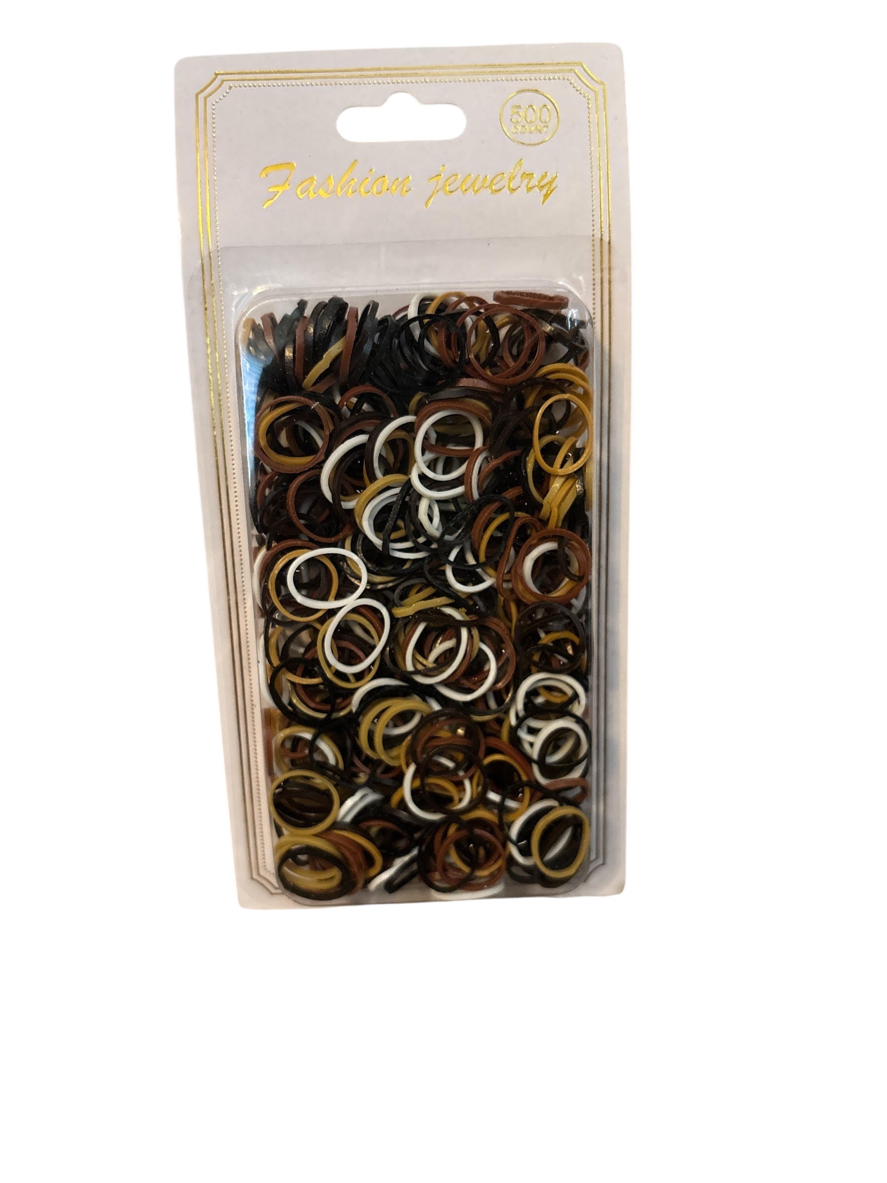 500 Pack Assorted Hair Ties